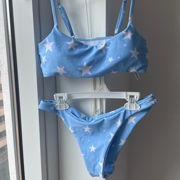 Blue and white stars bikini set SHEIN - Picture 2 of 3